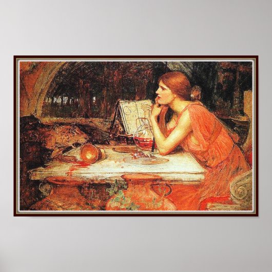 Poster/Afdruk: De tovenaars - John Waterhouse Poster (Voorkant)