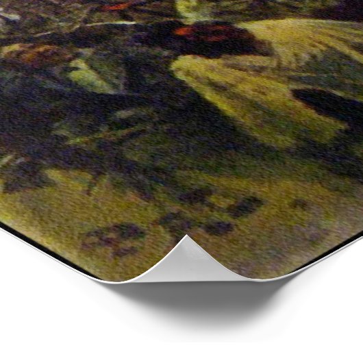 Poster/afdruk fiets:  Frans Poster ~ ~ (Hoek)