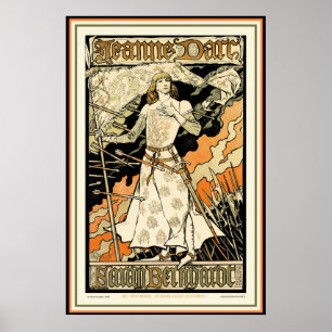 Poster/afdruk: Jeanne d'Arc, Sarah Bernhardt Poster