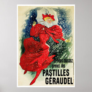 Poster/Afdruk: Jules Cheret - Pastilles Geraudel Poster