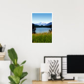 Poster/Afdruk: Mendenhall Lake en Glacier Poster (Thuiskantoor)