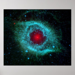 Poster/Afdruk: Oog in de lucht - NASA Helix Nebula Poster