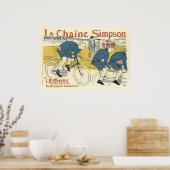 Poster/afdruk: Toulouse Lautrec Bicycle Chain Ad Poster (Keuken)