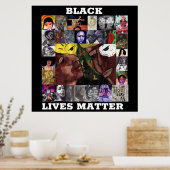 POSTER AFFAIRE BLACK LIVES (Cuisine)