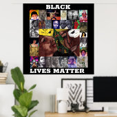 POSTER AFFAIRE BLACK LIVES (Bureau à domicile)