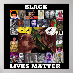 POSTER AFFAIRE BLACK LIVES