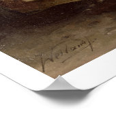 Poster Affection mère (huile sur toile) (Coin)