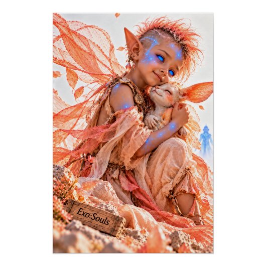 Poster Affection / Petit Ami / Pêche (Devant)