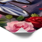 Poster Affenpinscher Dog Valentine's Day (Coin)