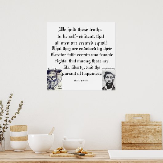 POSTER AFFICHAGE DE DEVIS D'HISTOIRE NOIRE (Cuisine)