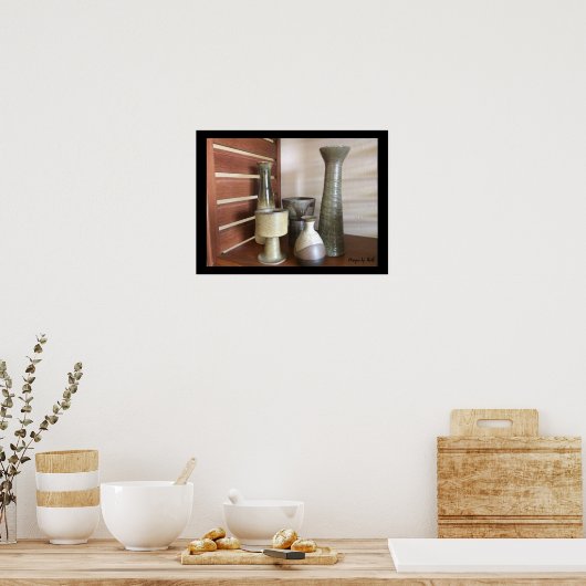 Poster Affichage de la poterie (Cuisine)