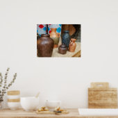 Poster Affichage de la poterie (Cuisine)