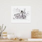 POSTER AFFICHAGE DE PUPPET (Cuisine)