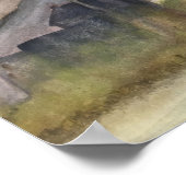 POSTER AFFICHAGE DES CHÂTEAUX ÉCOSSAIS (Coin)