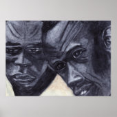 POSTER AFFICHAGE DES VISAGES DE TRANSITION (Devant)