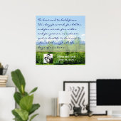 Poster Affichage des vues du MARIAGE des tétons de printe (Bureau à domicile)