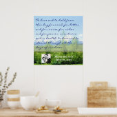 Poster Affichage des vues du MARIAGE des tétons de printe (Cuisine)