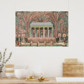 Poster Affichage d'un écran de feu d'artifice (Cuisine)