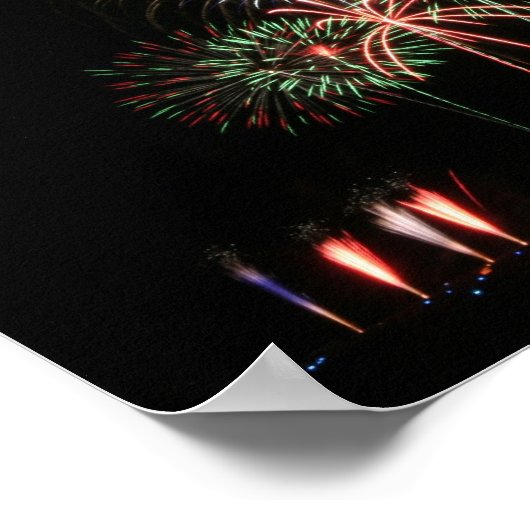 Poster Affichage Fireworks (Coin)