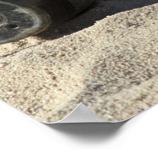 Poster Affichage statique d'une coque de commande convert (Coin)