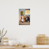 POSTER AFFICHAGE SUR LA ROUTE FERROVIAIRE, 1898 (Cuisine)