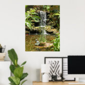 Poster Affiche, Cascade et la Sirène (Bureau à domicile)