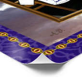 Poster AFFICHE... Cène de mariage de l'agneau (Coin)