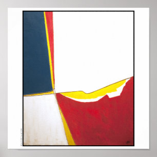 Poster Affiche/copie : "Couleurs primaires avec de la