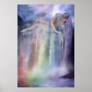Poster Affiche/copie curatives de beaux-arts des eaux