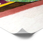 Poster Affiche/copie d'hippocampe de carrousel (Coin)