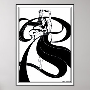 Poster Affiche/copie : Illustration de Beardsley