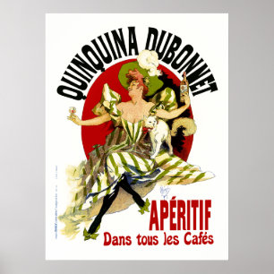 Poster Affiche/copie : Quinquina Dubonnet - Jules Cheret