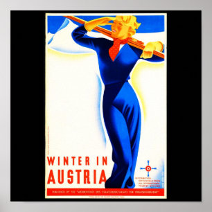 Poster Affiche-Cru Voyage-Autriche
