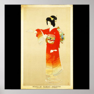 Poster Affiche-Cru Voyage-Japon