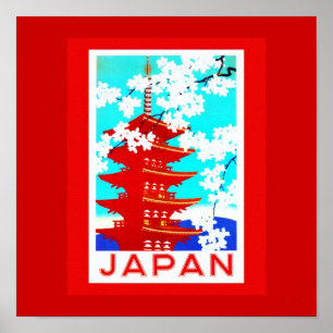Poster Affiche-Cru Voyage-Japon 2