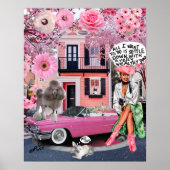 -POSTER affiche d'art pour les filles (Devant)