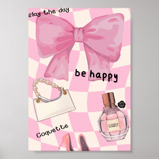 Poster 🎀Affiche esthétique (Devant)