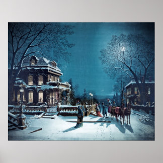 Poster Affiche/impression "Christmas Eve"