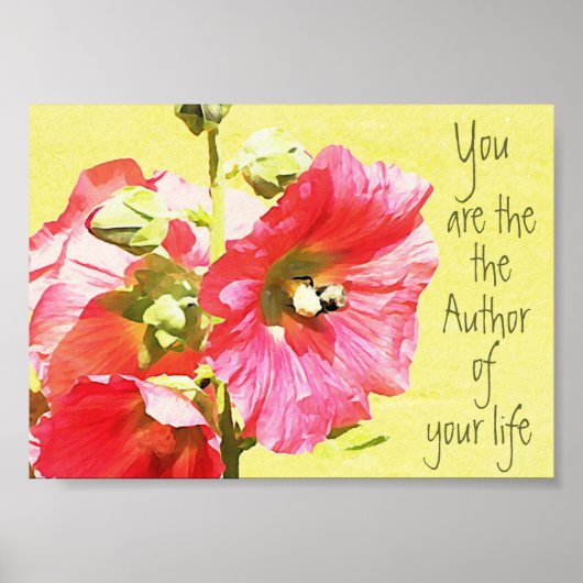 Poster Affiche/impression de l'auteur (Devant)