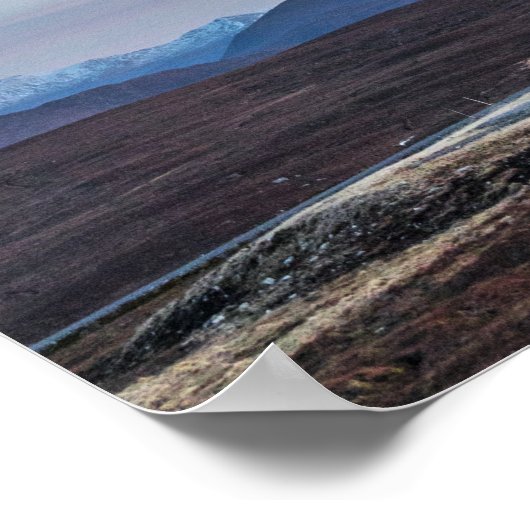 Poster Affiche/Impression des turbines éoliennes (Coin)