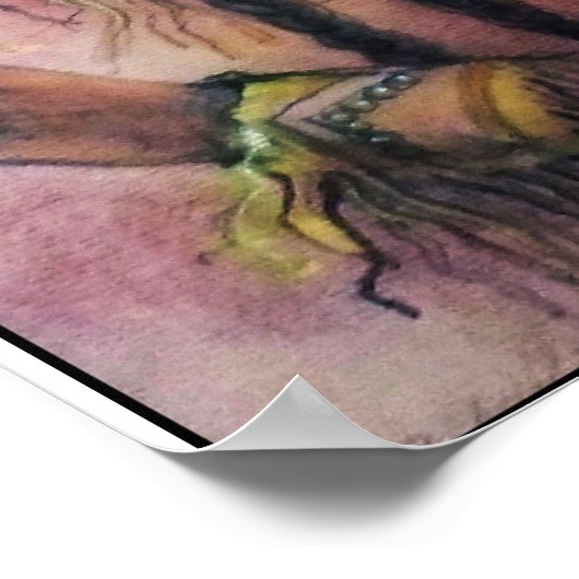 Poster Affiche/impression du lecteur de flux (Coin)