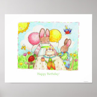 Poster Affiche/Impression Joyeux Anniversaire