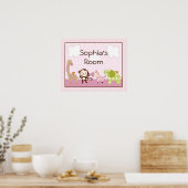 Poster Affiche/Impression personnalisée d'animaux de la j (Cuisine)