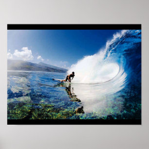 Poster Affiche-Surfer
