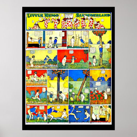 Poster Affiche-Vintage Comic-Little Nemo 20 (Devant)