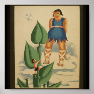 Poster Affiche-WPA-Jack et la tige de haricot