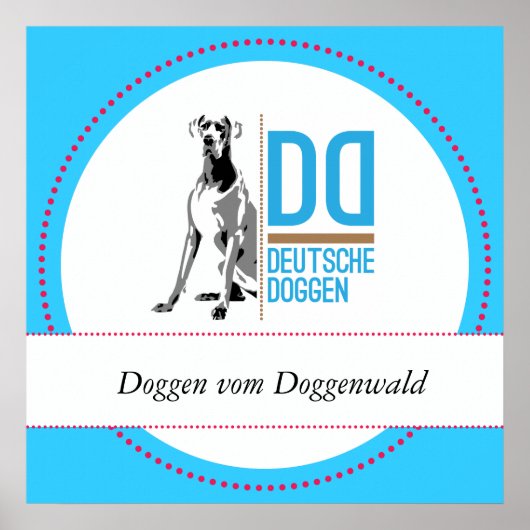 Poster AfficheDoggen (Devant)
