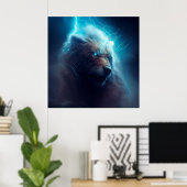 Poster afficher (Bureau à domicile)