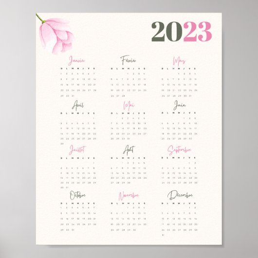 Poster Afficher 2023 PIVOINE - FR (Devant)