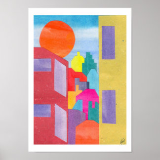 Poster Afficher à partir de ma fenêtre